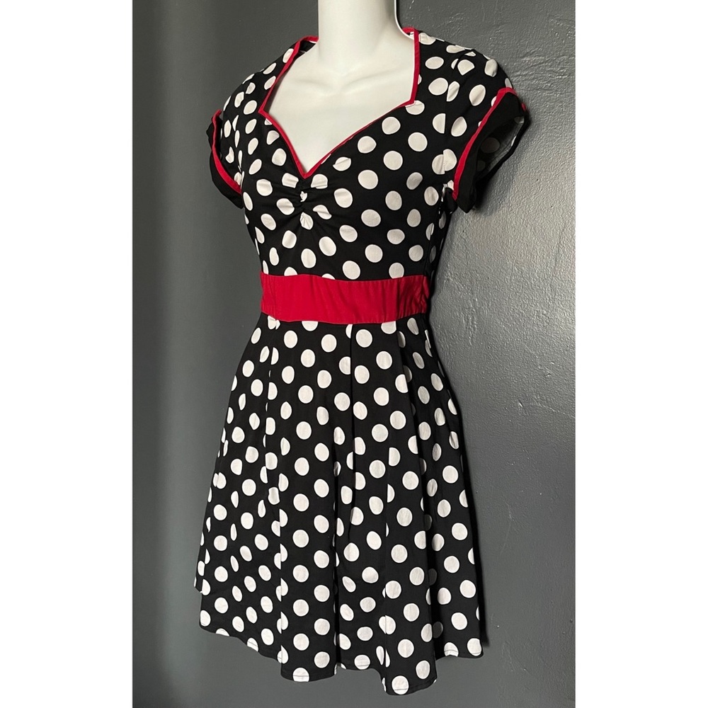 Sourpuss Polkadot Dollface Dress